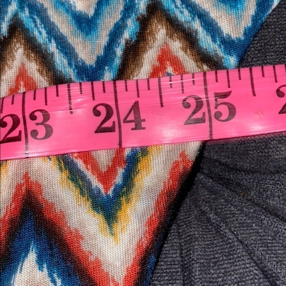 PINK ROSE boho print  casual crop top M - Picture 5 of 11